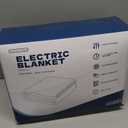 Heated Blanket-Electric Blanket 50"x60" Soft Heated Throw Blanket with 5 Heating Levels & 3 Hours auto-Off,Machine Washable（Grey）