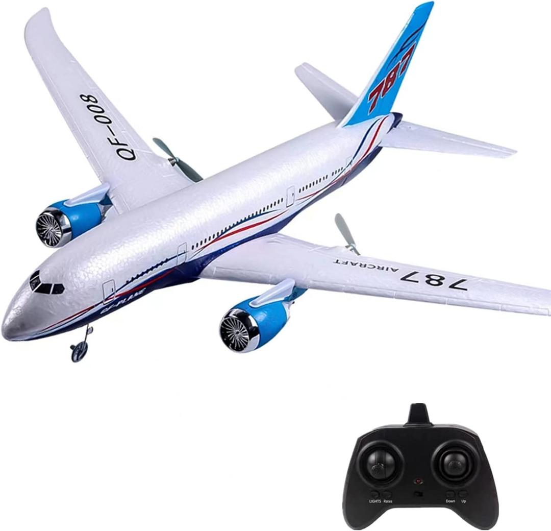 RC Plane,Remote Control Airplane Ready to Fly, 3 Channels RC Airplane Boeing B787,Remote Control Plane for Kids Children Adults Beginners