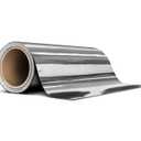 VViViD Gloss Silver Chrome Air-Release Vinyl Adhesive Tape Roll (6 Inch x 25ft)