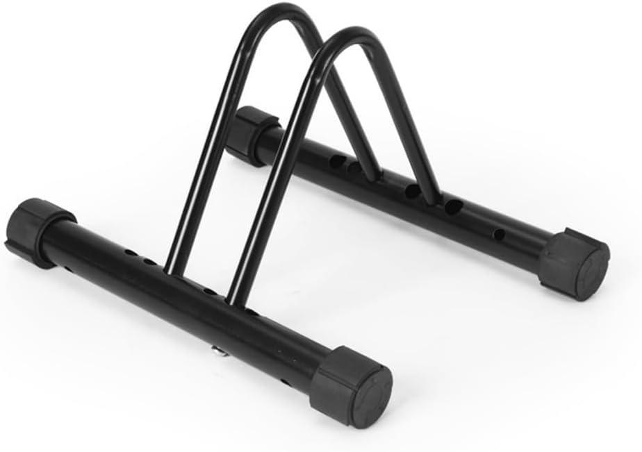 Metal Bike Storage Rack, Floor Stand for 3 Bicycles, Outdoor Loop Parking Holder for Garage, Shed (1 paragraph)