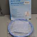 Waterproof Extra Wide Leg Cast Cover for Shower Adults, Extra Large Half Leg Shower Cover with Non-Slip Bottom, Watertight Foot Protector for Plus Size Adults Surgery Shower Boot