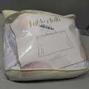 Besutolife 2 Pack White Spandex Tablecloth for 6ft Rectangle Tables Fitted Table Cloth Stretch Table Covers Skirt 6ft Rectangular Tablecloths for Banquet Parties Wedding Decorations