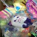 JOYIN 30 Packs Dessert Squishy Toys Stress Relief Keychains with Valentines Greeting Cards for Classroom Exchange Prizes, Valentines Party Favors and Gifts for Boys Girls