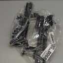 2Pcs Black Adjustable Embroidery Hoops Stand for Hand Work,3-in-1 Hoop/Tablet/Phone Holder Desk Stand,Cross Stitch Frame with 360 Rotation,Needlework Frame Holder