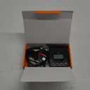 1Mii B06Pro+ HiFi Bluetooth Receiver, Hi-Res Bluetooth 5.1 Wireless Audio Adapter w/LDAC for Home Stereo, Long Range Bluetooth Receiver aptX HD Low Latency Volume Control LCD Display (B06Pro+ Black)