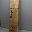 Huuger 118 Inch Sofa Table with Power Outlets and USB-C Ports, 5.9 Inch Narrow Entryway Table, Behind Couch Table with Storage, Extra-Long Console Table, Living Room, Rusitc Brown