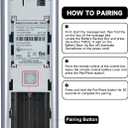 ZWP RF339 Replacement Remote Control for OKIN Tempur Saatva Lineal 81649 RF339 JLDK.26.07.11 Adjustable Bed Base