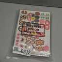 Libima 18 Set Christmas Gingerbread House Crafts Kit Bulk DIY Make Your Own Gingerbread Cardboard House with Stickers Craft for Kids Gift Christmas Holiday Activities Classroom Party Decoration