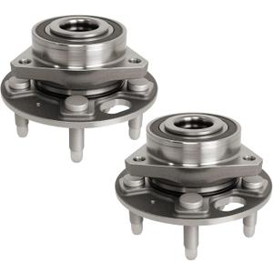 ECCPP 513288 2PCS Front/Rear Wheel Hub Bearing Assembly 5 Lugs w/ABS for 2010-2016 for Cadillac XTS ONLY Front, CTS, for Buick Allure, Regal, Lacrosse, for Chevy Malibu, Impala, Equinox