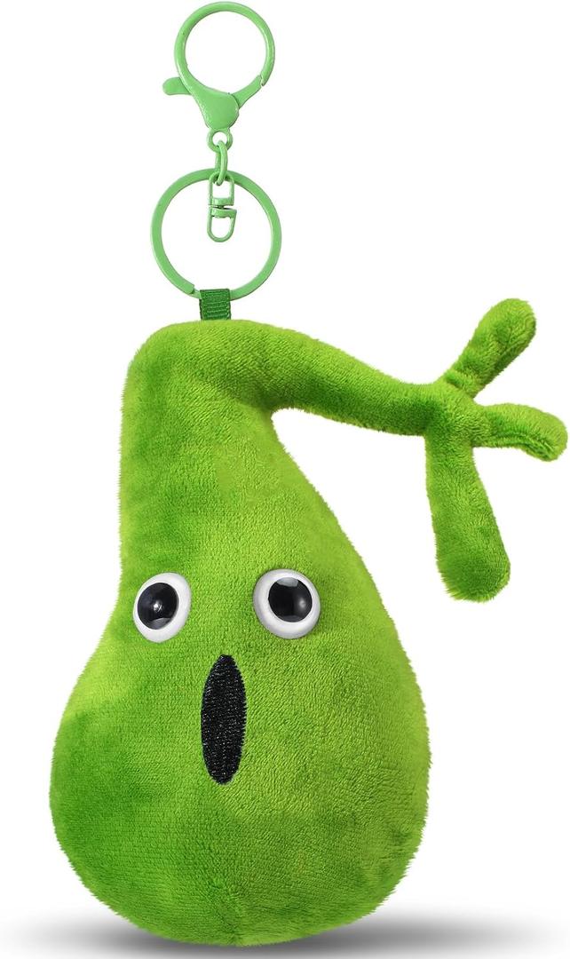 Sureio Plush Keychain Surgery Recovery Gifts 4.33" Plush Toy Keychain for Patient Digestive System Health Education Awareness