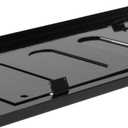 Vent Systems 8" x 4" Inch (Outer Dimensions) Metal Air Vent Grille - Black Adjustable Register Vent Cover - Open/Close Air Supply Intake Wall Vent - Heating/Cooling Ceiling Grille for House, Garage