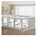 Baby Playpen Play Pens for Babies and Toddlers Baby Fence Baby Play Yards for Indoor & Outdoor with Breathable Mesh Anti-Fall Playpen