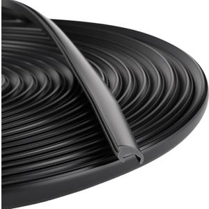 Frienda Upgrade Window RV Seal, 40ft, 5/16 x 9/16 Inch Rubber Waterproof RV Seal Strip, Car Window Glass Edge Weather Stripping, Windshield Locking Gasket for Camper Marine Boat Truck
