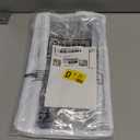 Outus 8 Pcs Clear Zipper Pouches Pencil Pouches PVC Makeup Pouch Envelopes Folder Storage Multi Purpose Pouch Document File Organization Bags, Office Supplies (White Edging, 11.5 x 7 Inches)