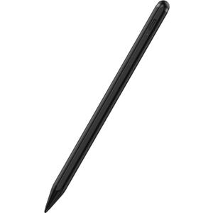 Stylus Pen 2X Fast Charge Active Pencil Compatible With 2018-2025 Apple iPad Pro 11"/12.9"/M4, iPad Air 3/4/5/M2/M3, iPad 6-11, iPad mini 5/6 Gen-Black