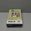 Coffee Shop Mini Model Kits with LED, Make It Miniature Cafe Store, DIY Miniature House Kit for Adults Teens and Beginners to Build, Mini Dollhouse Kits, Gift for Friends and Hobbies
