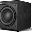 12" Active Home Theater subwoofer, Featuring RCA Input and Output interfaces, 400W RMS, Medium-Density fiberboard Cabinet with Heat Sink, Adjustable Crossover Frequency Range from 15-180 Hz.