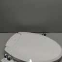 Brondell Bidet Toilet Seat, Non-Electric Swash Ecoseat, Fits Elongated Toilets, White - Dual Temperature, Dual Nozzle System - Bidet with Easy Installation