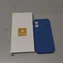 Miracase Magnetic for iPhone 17 Case, Compatible with MagSafe, Integrated Silicone Camera Control Cover, 3.0mm Thicken Shockproof Drop Protection Phone Case for 17,Capri Blue