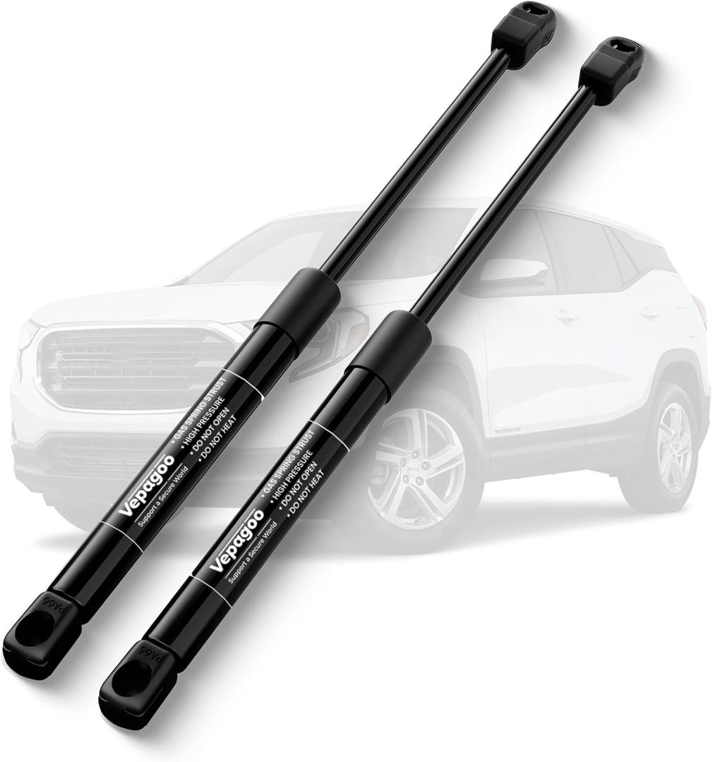 Vepagoo 6764 Rear Hatch Liftgate Tailgate Struts 2010-2017 Gmc Terrain Gas Shock Lift Supports Spring, Trunk Hatchback Sport Utility 4-Door Liftgate-with Power Lift Gate Right Side, 96764 2Pcs