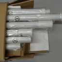 ALLZONE Tension Over The Toilet Storage Cabinet, No-Drill, Fits 92-116 in., 4-Tier