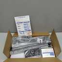 Floor Stand Kindle Holder with Remote Page Turner for Reading in Bed, Tablet Mount with Clicker, Kindle Accessories Tablet Stand Holder for Kindles Tablets iPhones 4.7-12.9 inch(Black)