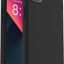 2 x ORIbox for iPhone 13 mini Case for iPhone 12 mini Case Black, [10 FT Military Grade Drop Protection], The Liquid Silicone Heavy Duty Shockproof Anti-Fall Case for iPhone 13/12 mini,5.4 inch, Black