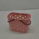 Anyoifax Portable Shower Caddy Tote Plastic Storage Basket with Handle Box Organizer Bin for Bathroom, Pantry, Kitchen, College Dorm, Garage - Pink (1 Pack)