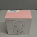 Wireless Bluetooth Headphones Over Ear 65H Playtime HiFi Stereo Headset with Microphone and 6EQ Modes Foldable Bluetooth V5.3 Headphones for Travel Smartphone Computer Laptop Rose Gold