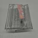 Honeydak 3 Tier Pull Down Spice Rack for 15 inch Cabinet Retractable Large Capacity Kitchen Storage Shelf Step Retractable Storage Holder for Kitchen Cupboard Pantry