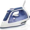 Hamilton Beach Steam Iron with 3-Way Auto Shutoff & Durathon Soleplate (19800),Blue and White,Full Size