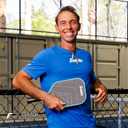 Franklin Sports PRO Pickleball Paddles C45 Carbon Fiber Series - Official USAP + UPA Approved Pro Player Design
