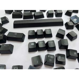 Suitable for Corsair keycap K70 K65 Keyboard keycap, 104 Keys. Spare keycaps Mechanical Gaming Keyboard, Black