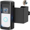 Anti-Theft Video Doorbell Mount, No-Drill Bracket for R/ing Battery Doorbell (2024 Release)/Plus/Pro/Video Doorbell 2nd Gen (2020 Release), Upgrade Protection & Not Block Sensor