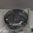 Oizeir 10 Inch Lazy Susan (Set of 4) - Non-Skid Turntable for Cabinet to Maximize Storage and Simplify Accessibility in Kitchen, Bathroom, and Pantry Spaces (Black)