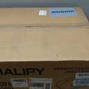 Modern Small Wall Mounted Bathroom Sink, 20.5x15 Inch White Oval Hanging Bathroom Vessel Sink, Arc-edge Ceramic Corner Wall Mount Sinks for Bath Shower Room Rvs