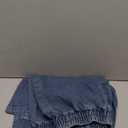 Womens Pull On Wide Leg Jeans 90s Stretch High Waisted Crop Denim Pants for Women 2024 Trendy, Large Light Blue