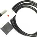 Taidacent Non Contact Liquid Level Sensor Contactless Water Level Sensor Externally Attached Pipe Water Float Switch NPN Output Capacitive