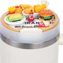 2 x Used for Stanley Cup Lid Accessories Charms,Miniature Food Drink Charms for Stanley Cups H2.0 Accessories 30oz 40oz