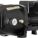 RainBro 1 HP Cast Iron Shallow Well Jet Pump For Wells Up To 25 ft., Shallow Well Water Pump, Model# CSW100