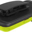 Case with Clip Compatible with Samsung Galaxy XCover Pro Phone Model SM-G715. Heavy Duty Rotating Belt Clip Holster and Durable Flexible Protective Case Combo (Lime Green)
