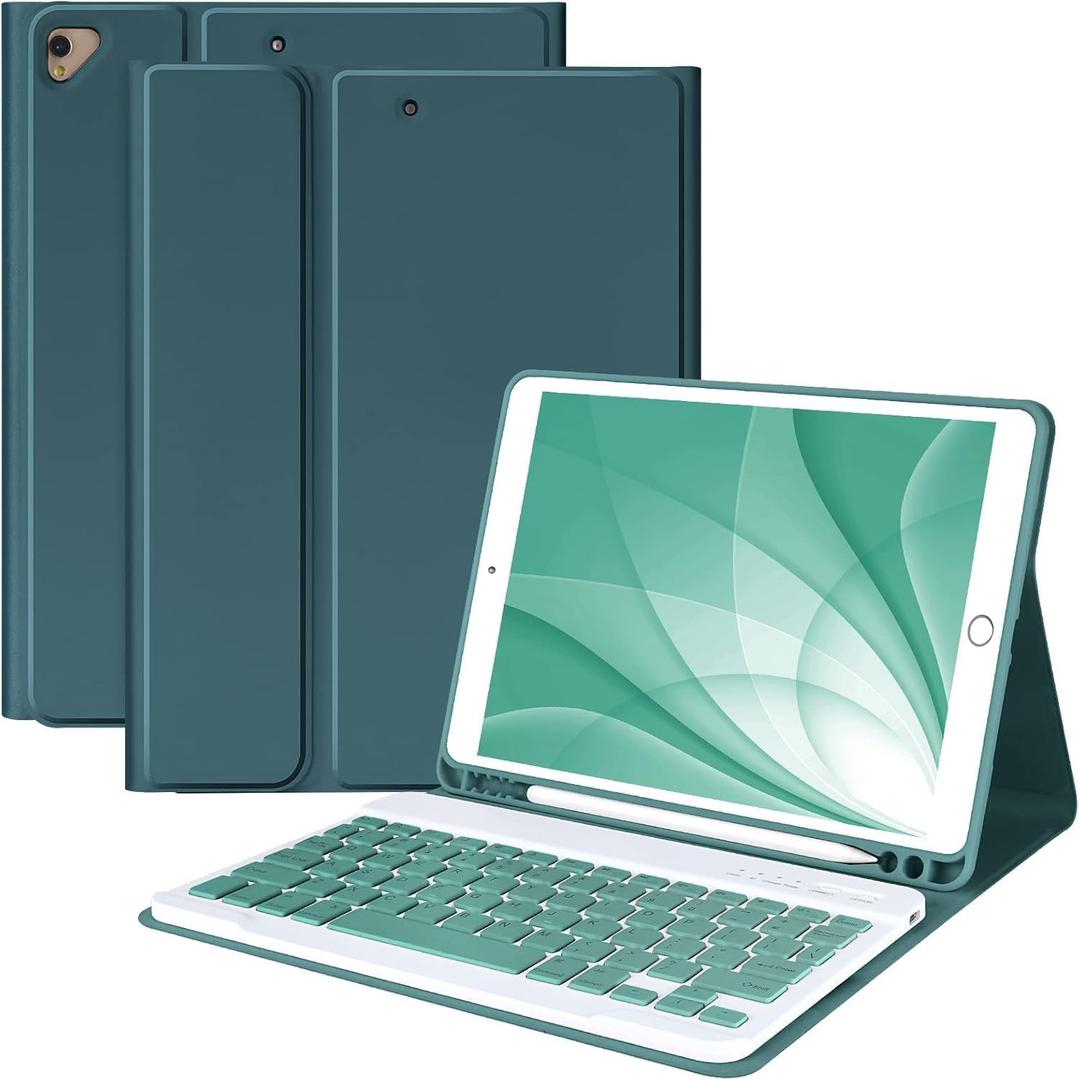COO Keyboard Case for 9th/8th/7th Generation 10.2 Inch with Pencil Holder