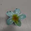 Sisiaipu Flower Hair Clips for Women 6 Pcs Hawaiian Large Claw Clips Plumeria Medium Hair Claw Clips for Thick Thin Hair Hibiscus Tropical Beach Hair Accessories for Women Girls and Girls (PS)