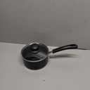 GoodCook Everyday Sauce Pan w/Lid, 3 Quart, Black