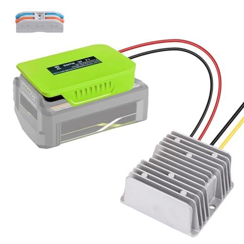 DC 40V to 12V Step Down Converter Adapter for Ryobi 40V Li-ion Battery 15A 180W DIY Adapter Automatic Buck Boost Voltage Regulator for DIY RC Toy Car