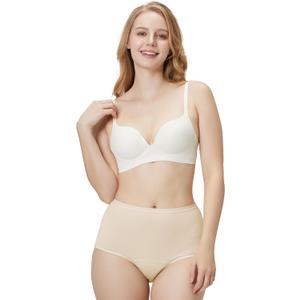 BATTEWA Reusable Incontinence Cotton Underwear for Women, High Waist Design Comfort Leakproof Panties for Bladder Leakage Protection 50ML (Beige,4X-Large) BATTEWA Reusable Incontinence Cotton Underwear for Women, High Waist Design Comfort Leakproof Panties for Bladder Leakage Protection 50ML (Beige,4X-Large)