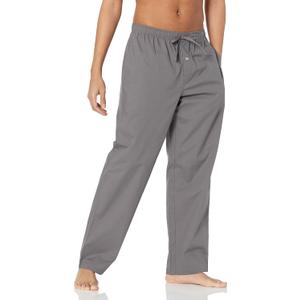 Amazon Essentials Mens Straight-Fit Woven Pajama Pant with Pockets (XL)