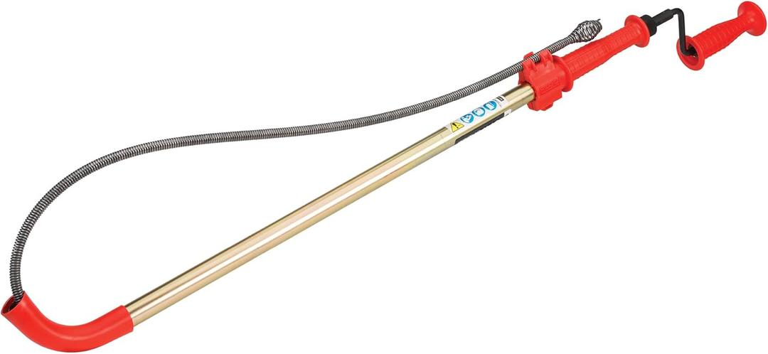 Ridgid 56658 K-6P 6' Toilet Auger w/Bulb Head