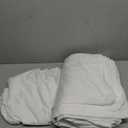 Full Size 4 Piece Sheet Set - Comfy Breathable & Cooling Bed Sheets Set - Hotel Luxury Bedding for Women, Men, Kids, Teens, Boys & Girls - Deep Pockets, Ultra-Soft and Wrinkle Free - Oeko-Tex - White