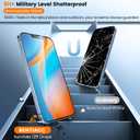 9H+ Tempered Glass Screen Protector for iPhone 13/14/13 Pro  2 Pack, Ultra-Thin 0.33mm Full Coverage, Bubble-Free Installation, Auto-Dust Removal, Case-Friendly, Crystal Clear HD Protection (Transparent)